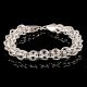 Handcrafted Silver Plated Brass Designer Bracelet for Boys